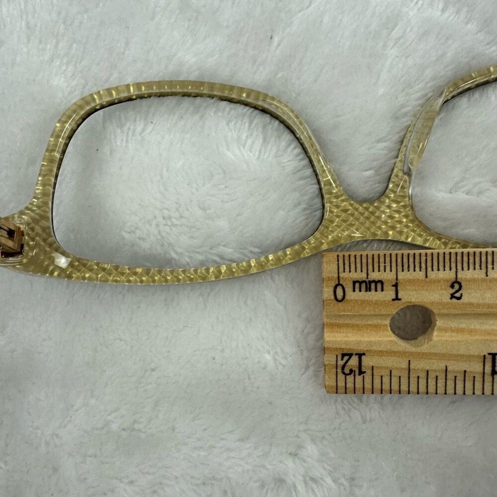 Gucci Women's Eyeglass Frames Style 3678 Rectangular Frame Black Silver Large Lu - Picture 9 of 9